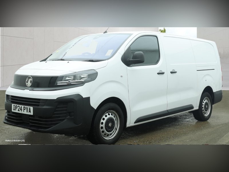 White Vauxhall Vivaro 2.0 Turbo D Prime XL Panel Van 6dr Diesel Manual LWB Euro 6 145 ps